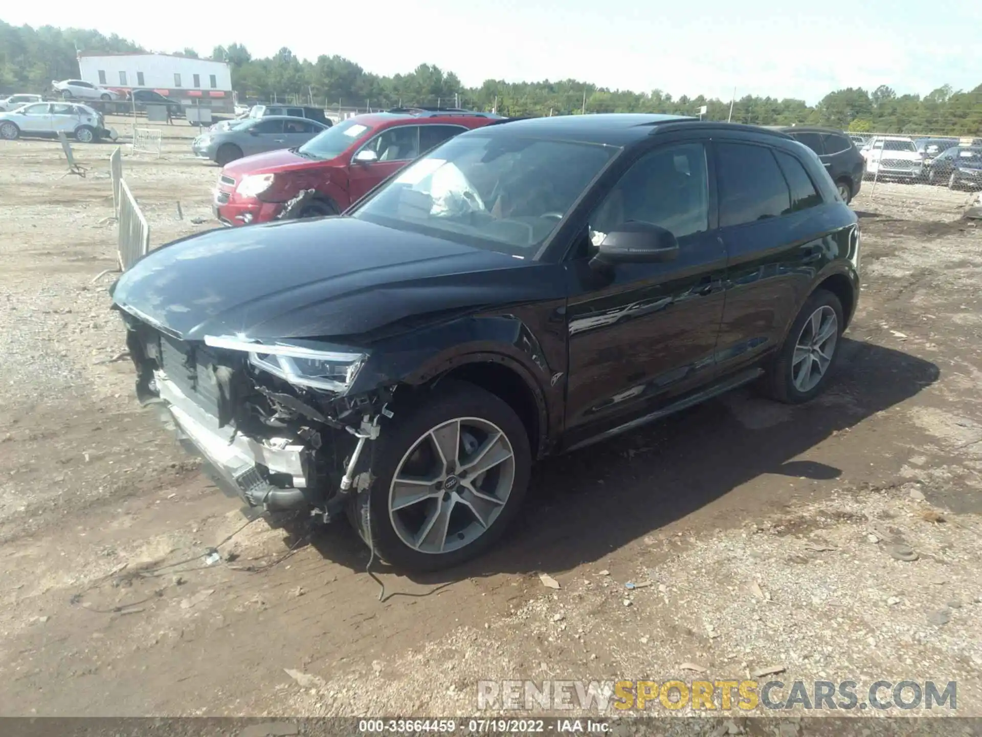 2 Photograph of a damaged car WA1BNAFY2K2104066 AUDI Q5 2019