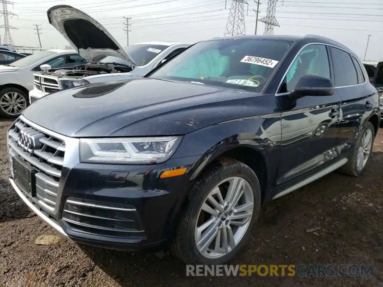 2 Photograph of a damaged car WA1BNAFY2K2104312 AUDI Q5 2019