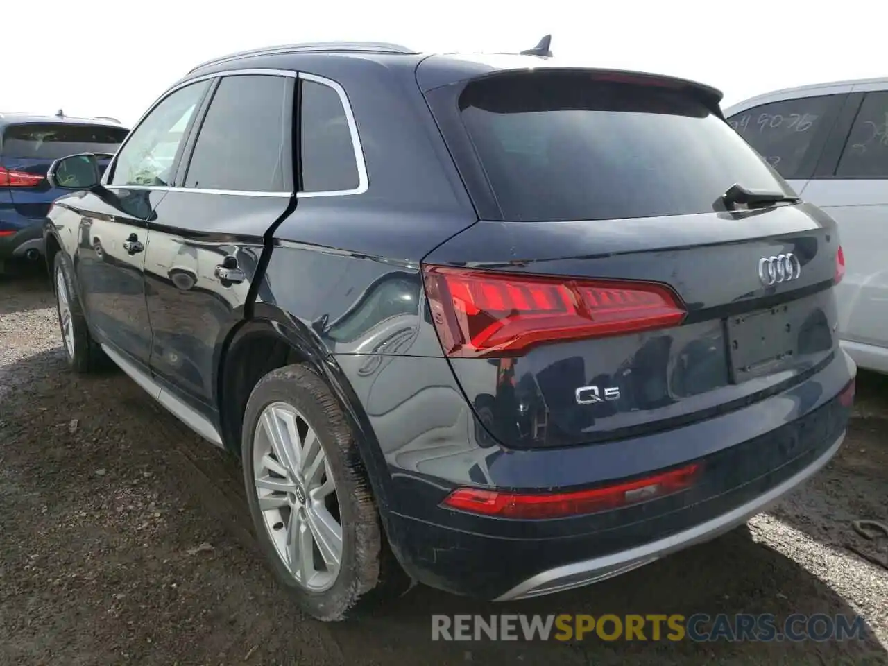 3 Фотография поврежденного автомобиля WA1BNAFY2K2104312 AUDI Q5 2019