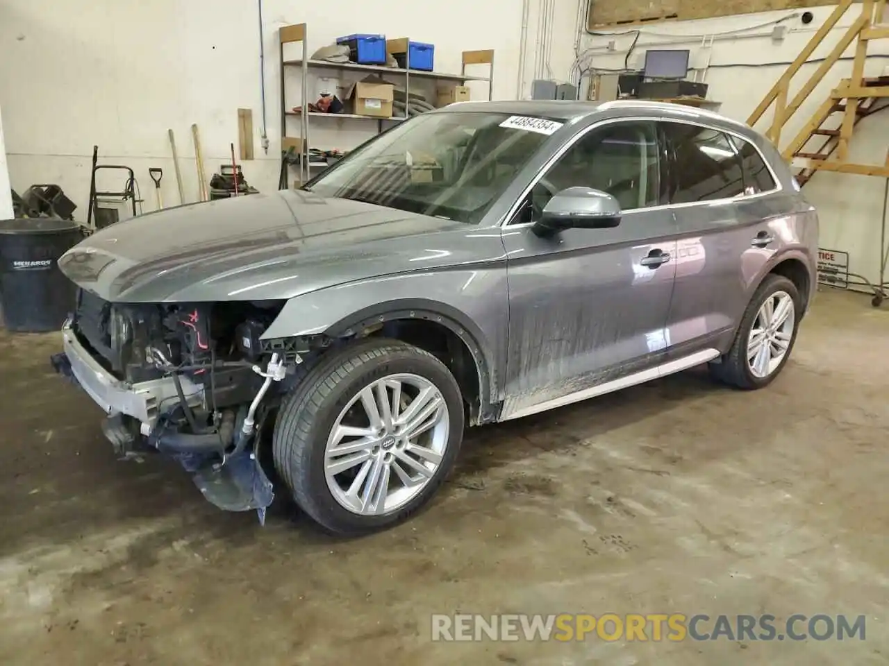 1 Фотография поврежденного автомобиля WA1BNAFY2K2110000 AUDI Q5 2019