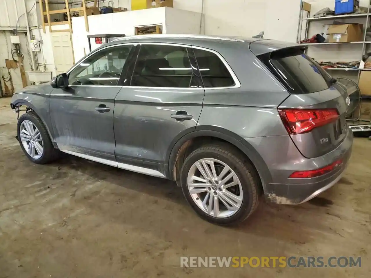 2 Фотография поврежденного автомобиля WA1BNAFY2K2110000 AUDI Q5 2019