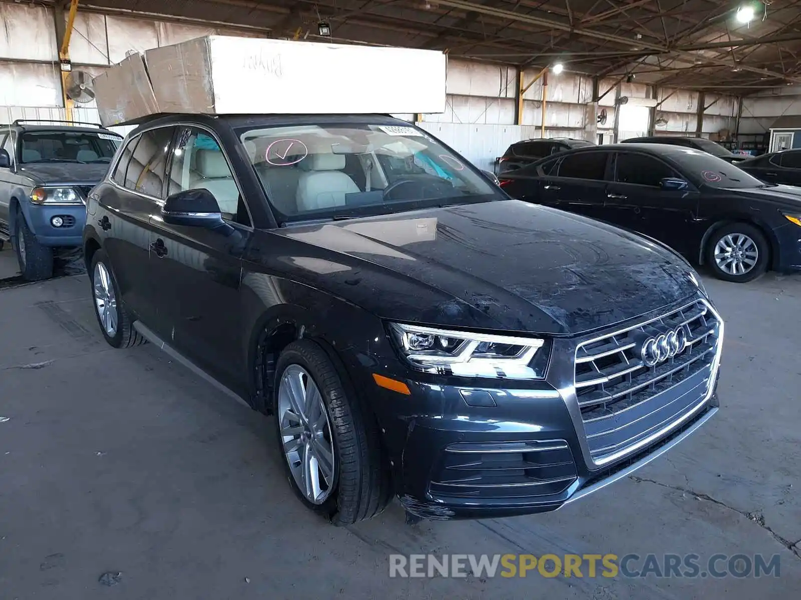 1 Photograph of a damaged car WA1BNAFY2K2112460 AUDI Q5 2019