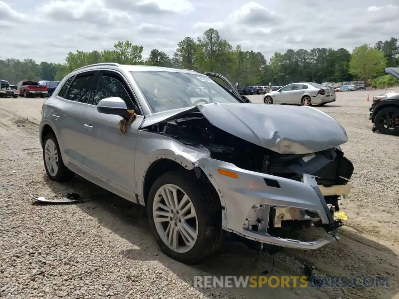 1 Photograph of a damaged car WA1BNAFY2K2117772 AUDI Q5 2019