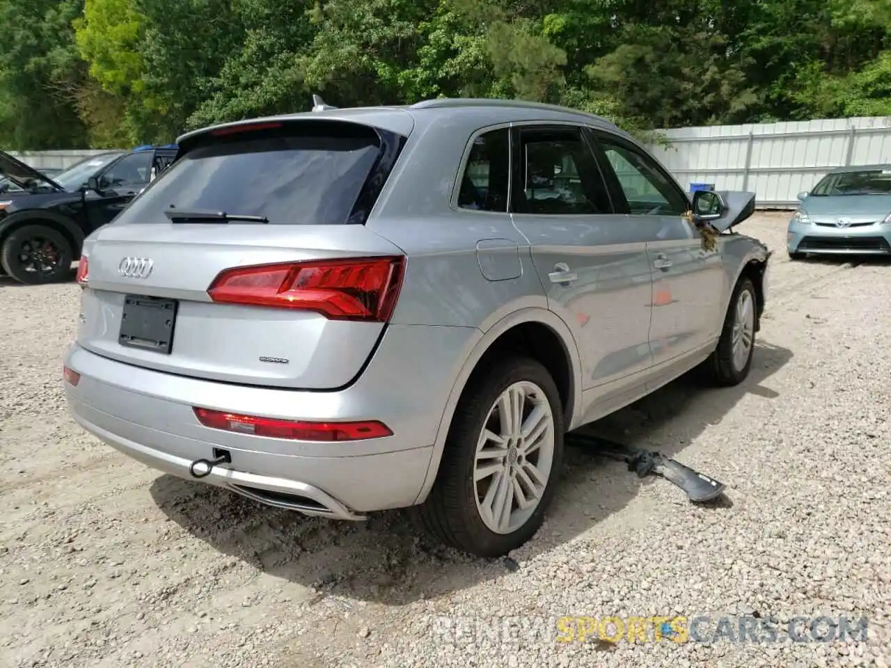 4 Фотография поврежденного автомобиля WA1BNAFY2K2117772 AUDI Q5 2019