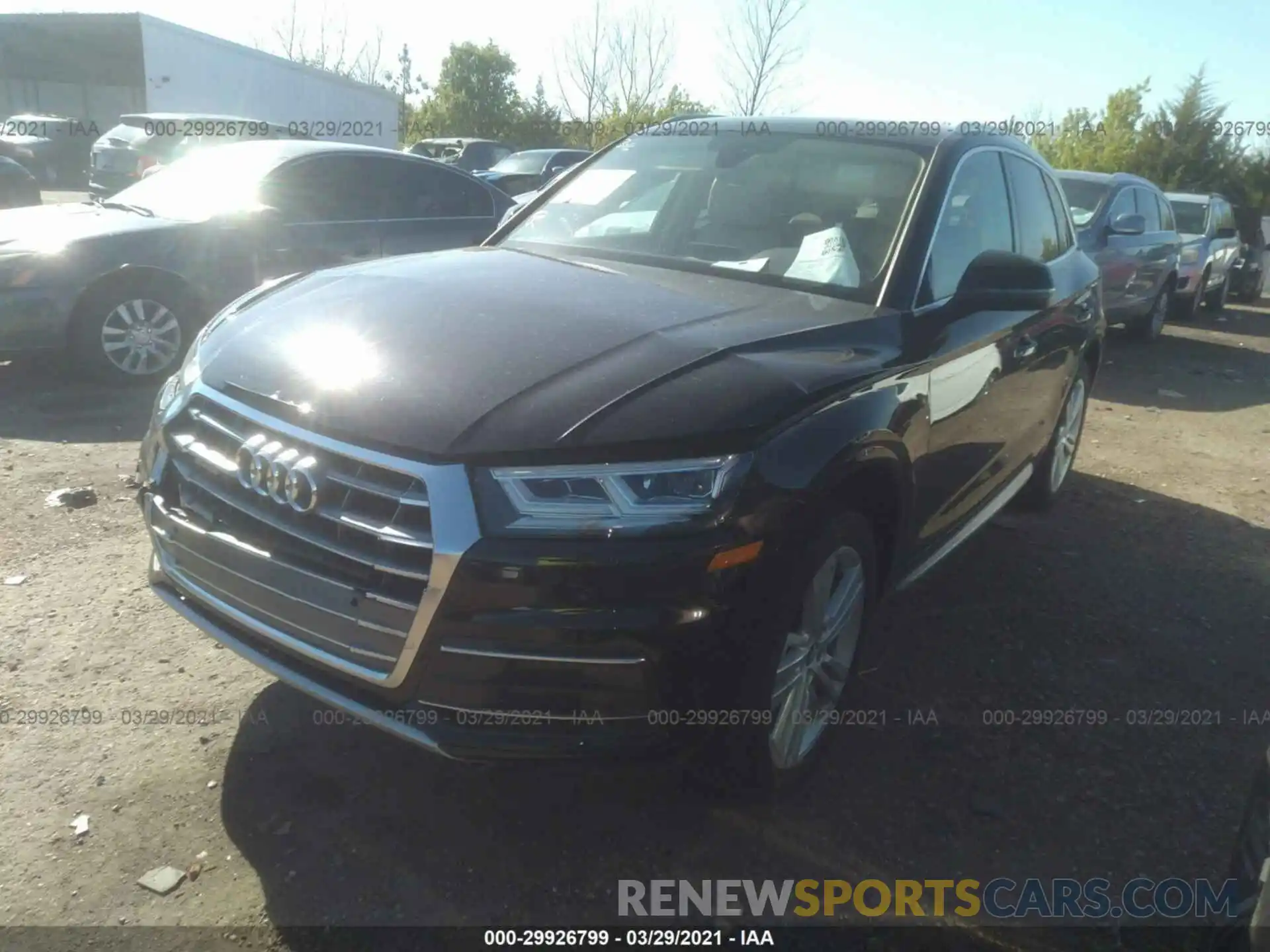 2 Photograph of a damaged car WA1BNAFY2K2119795 AUDI Q5 2019