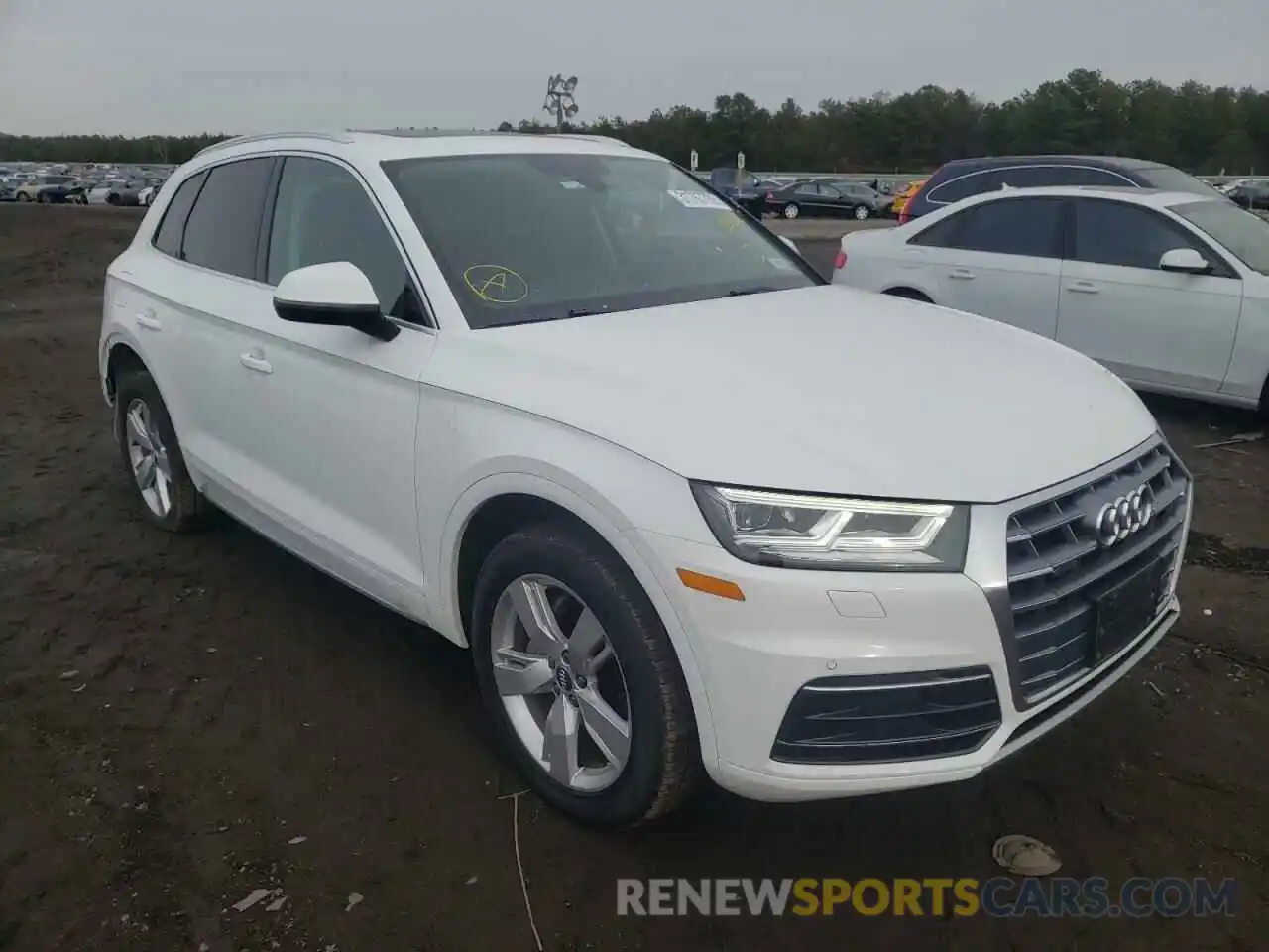 1 Photograph of a damaged car WA1BNAFY2K2124141 AUDI Q5 2019