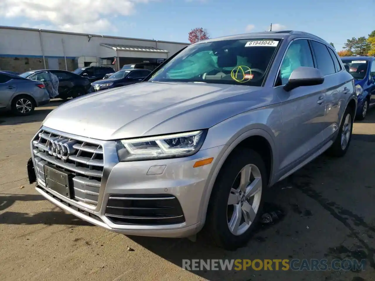 2 Photograph of a damaged car WA1BNAFY2K2124494 AUDI Q5 2019