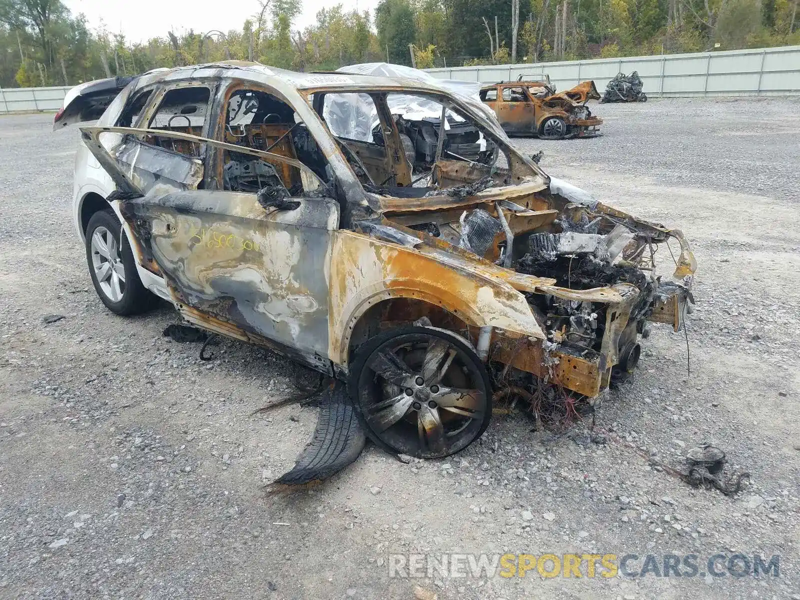 1 Фотография поврежденного автомобиля WA1BNAFY2K2130716 AUDI Q5 2019