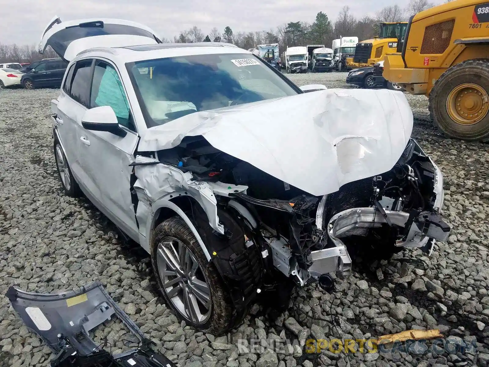 1 Photograph of a damaged car WA1BNAFY3K2017664 AUDI Q5 2019