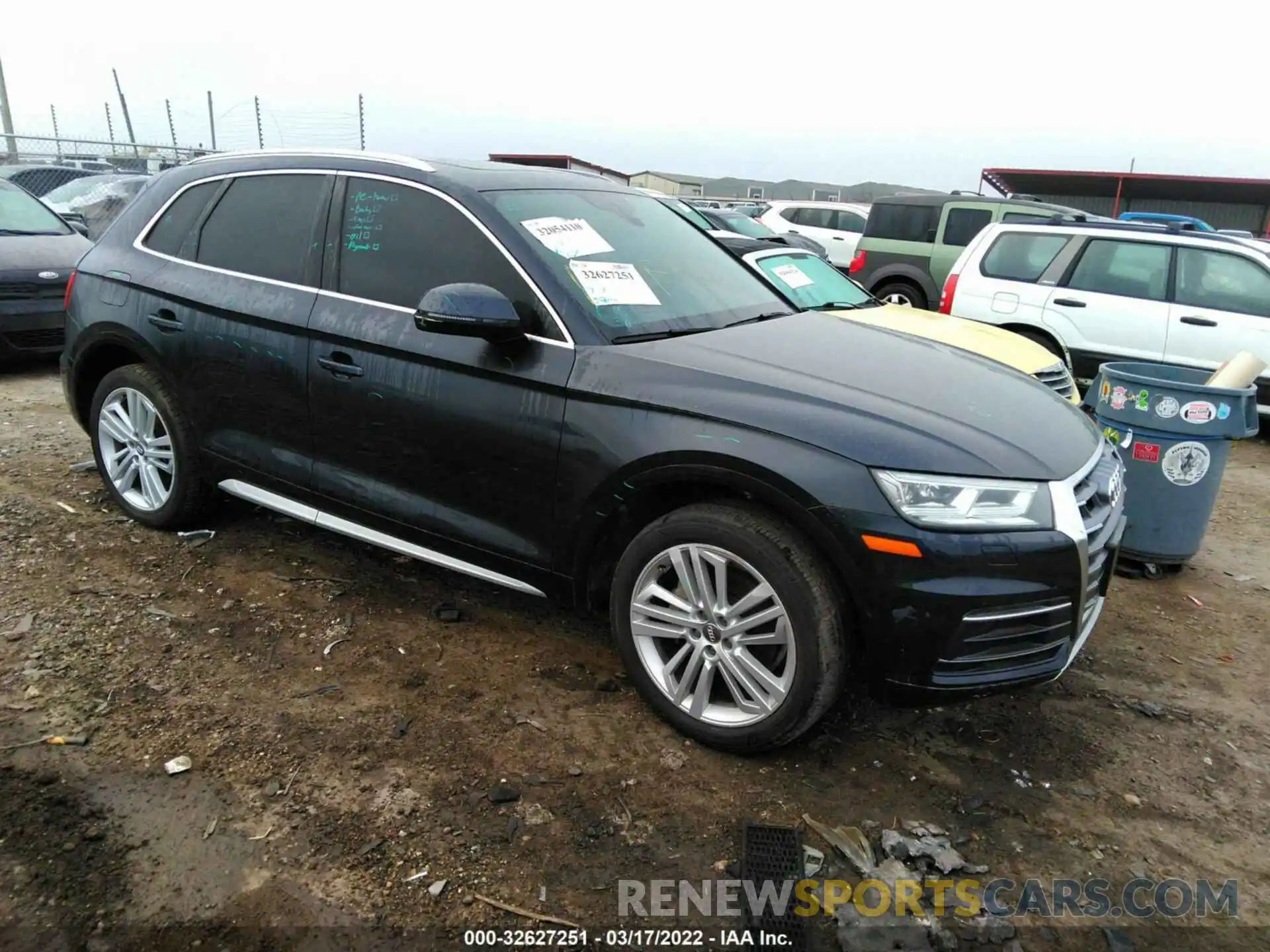 1 Photograph of a damaged car WA1BNAFY3K2023738 AUDI Q5 2019