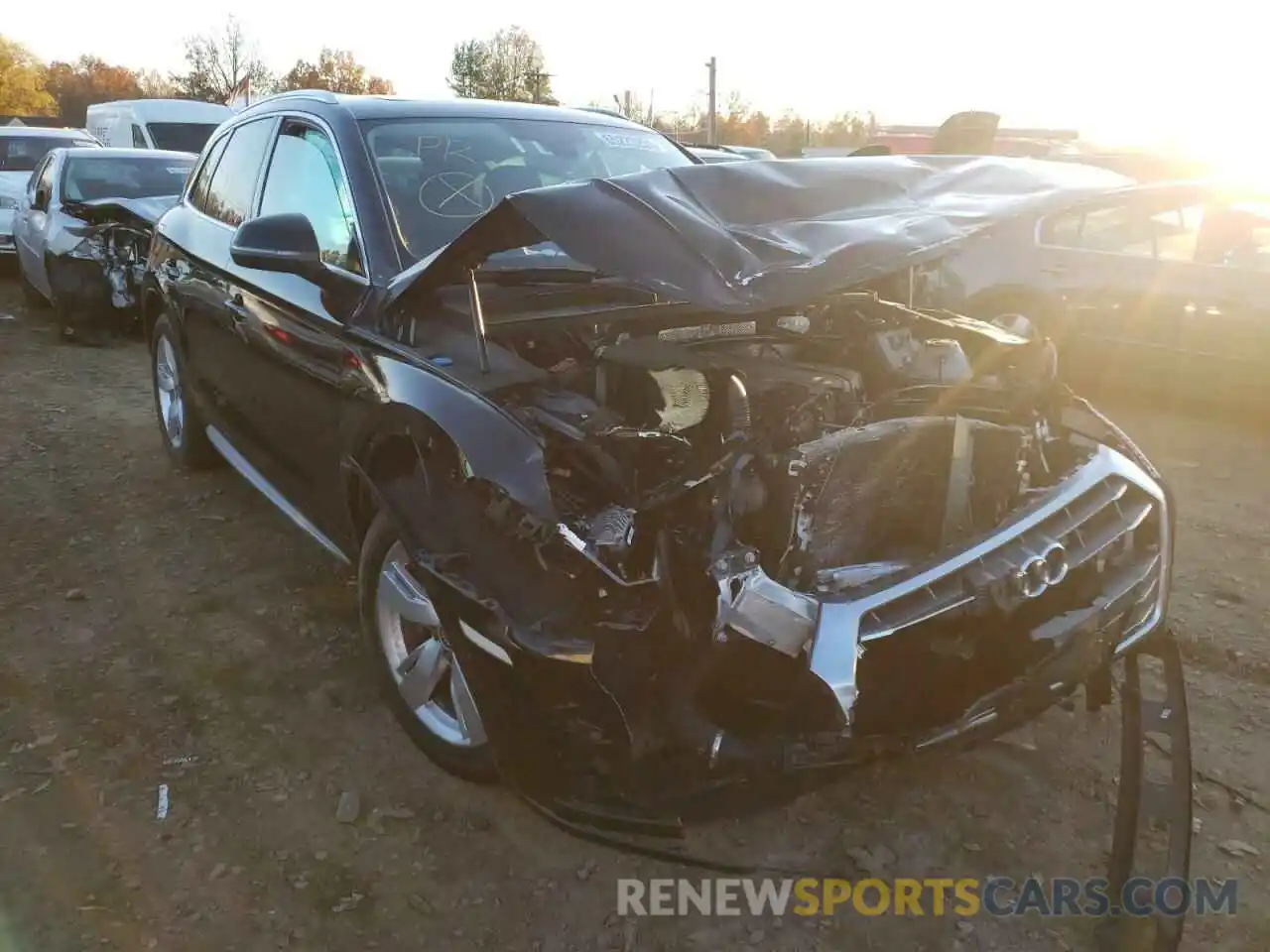 1 Photograph of a damaged car WA1BNAFY3K2024677 AUDI Q5 2019