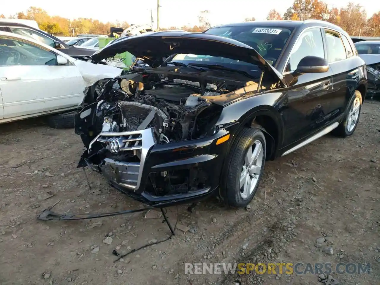 2 Photograph of a damaged car WA1BNAFY3K2024677 AUDI Q5 2019