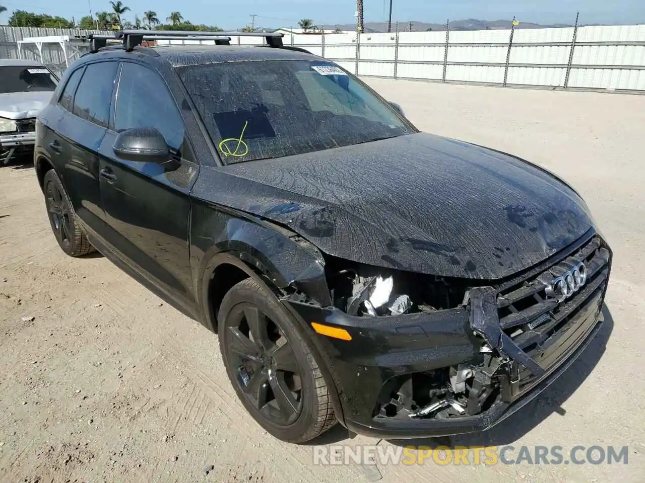 1 Фотография поврежденного автомобиля WA1BNAFY3K2025683 AUDI Q5 2019