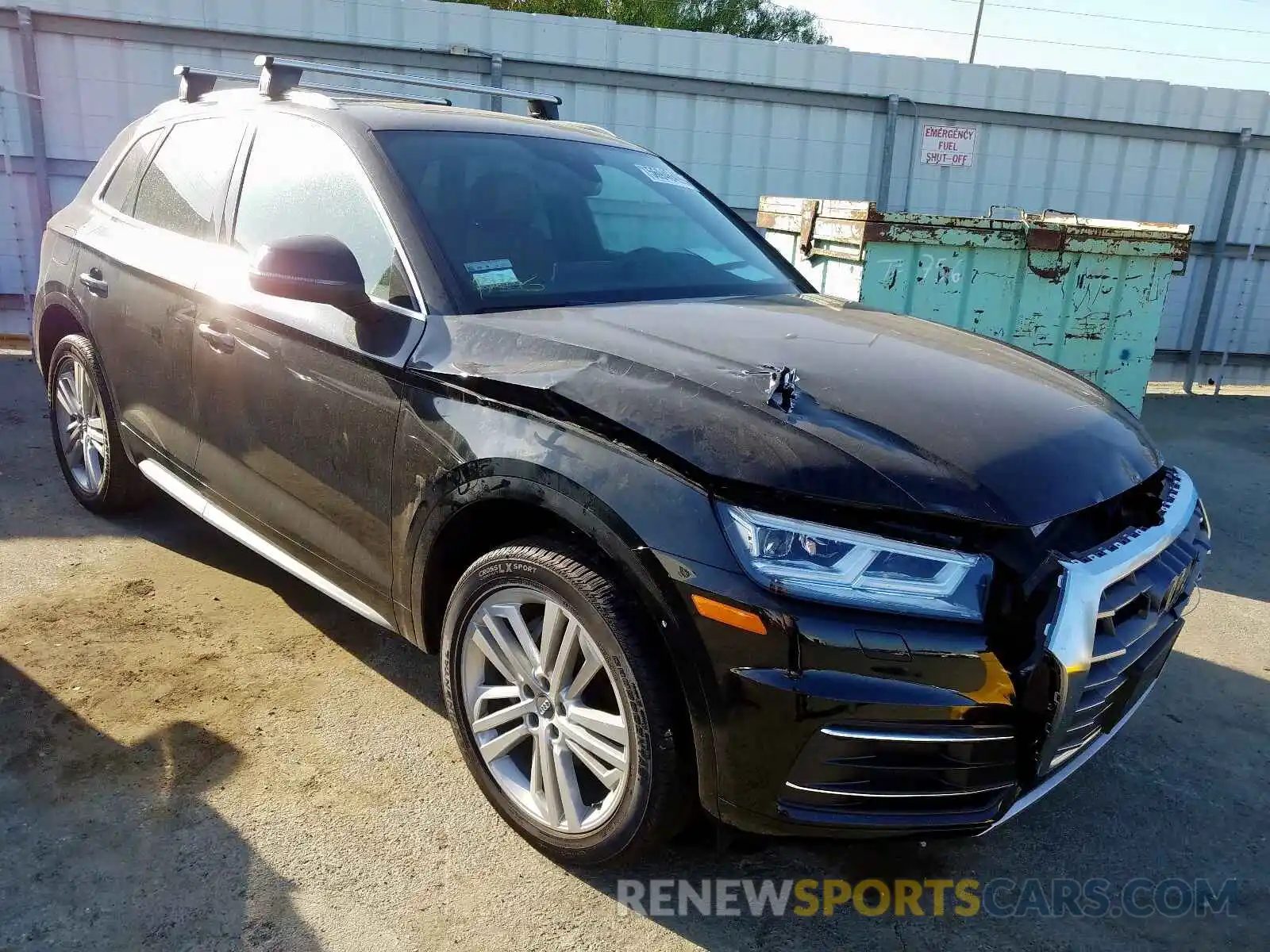 1 Photograph of a damaged car WA1BNAFY3K2026378 AUDI Q5 2019