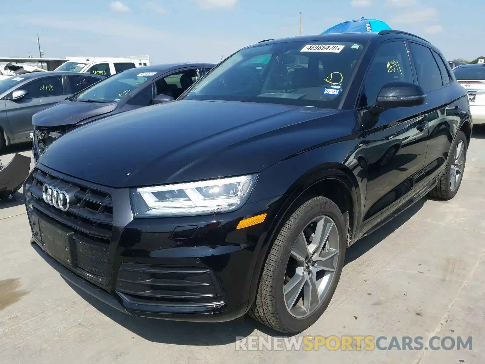 2 Photograph of a damaged car WA1BNAFY3K2027983 AUDI Q5 2019