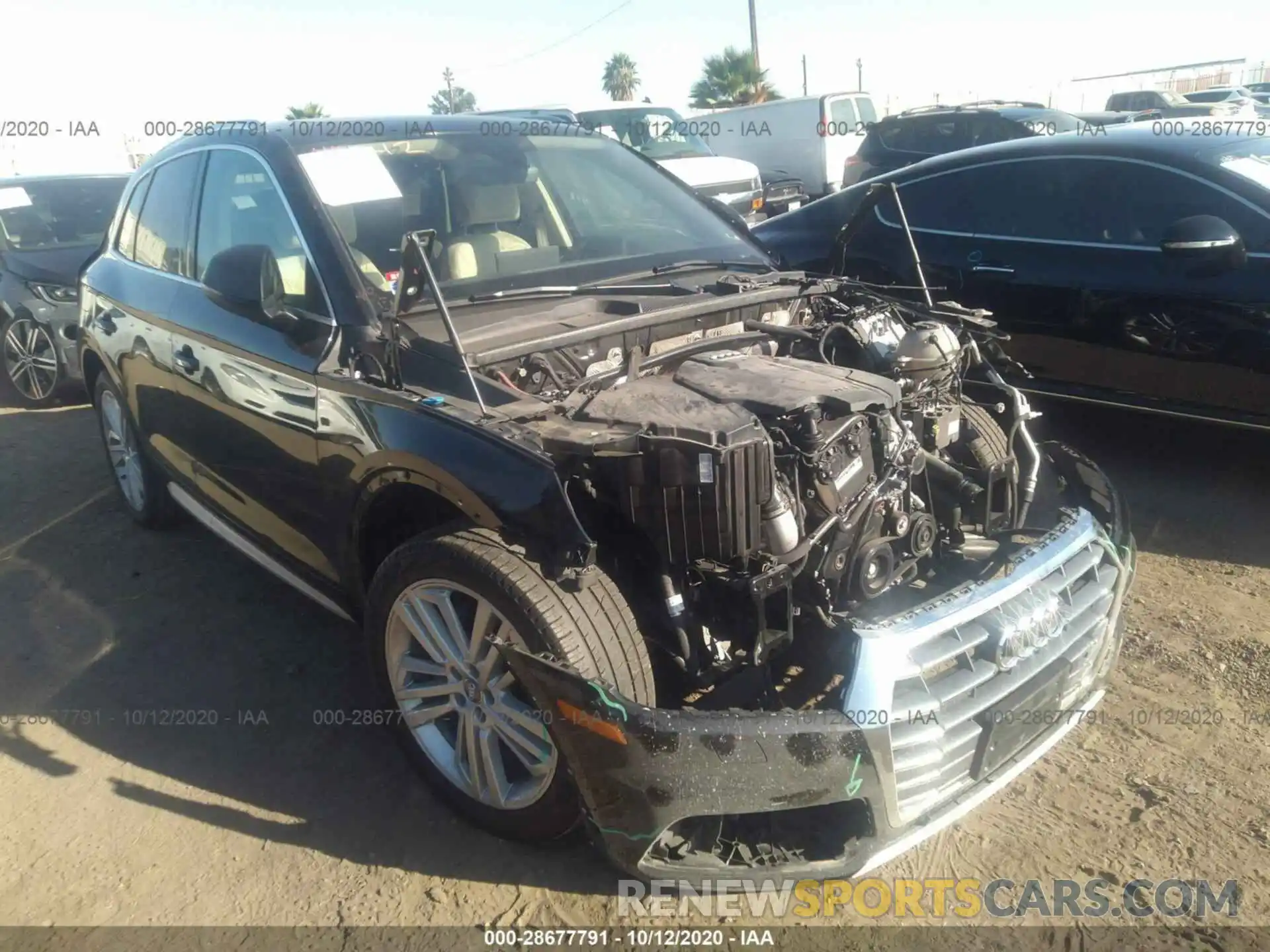 1 Photograph of a damaged car WA1BNAFY3K2044492 AUDI Q5 2019