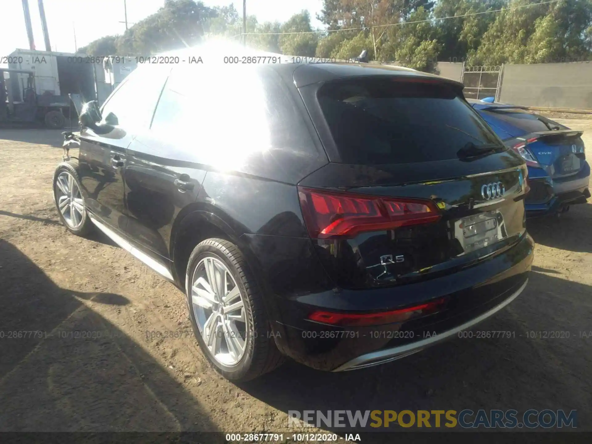 3 Фотография поврежденного автомобиля WA1BNAFY3K2044492 AUDI Q5 2019