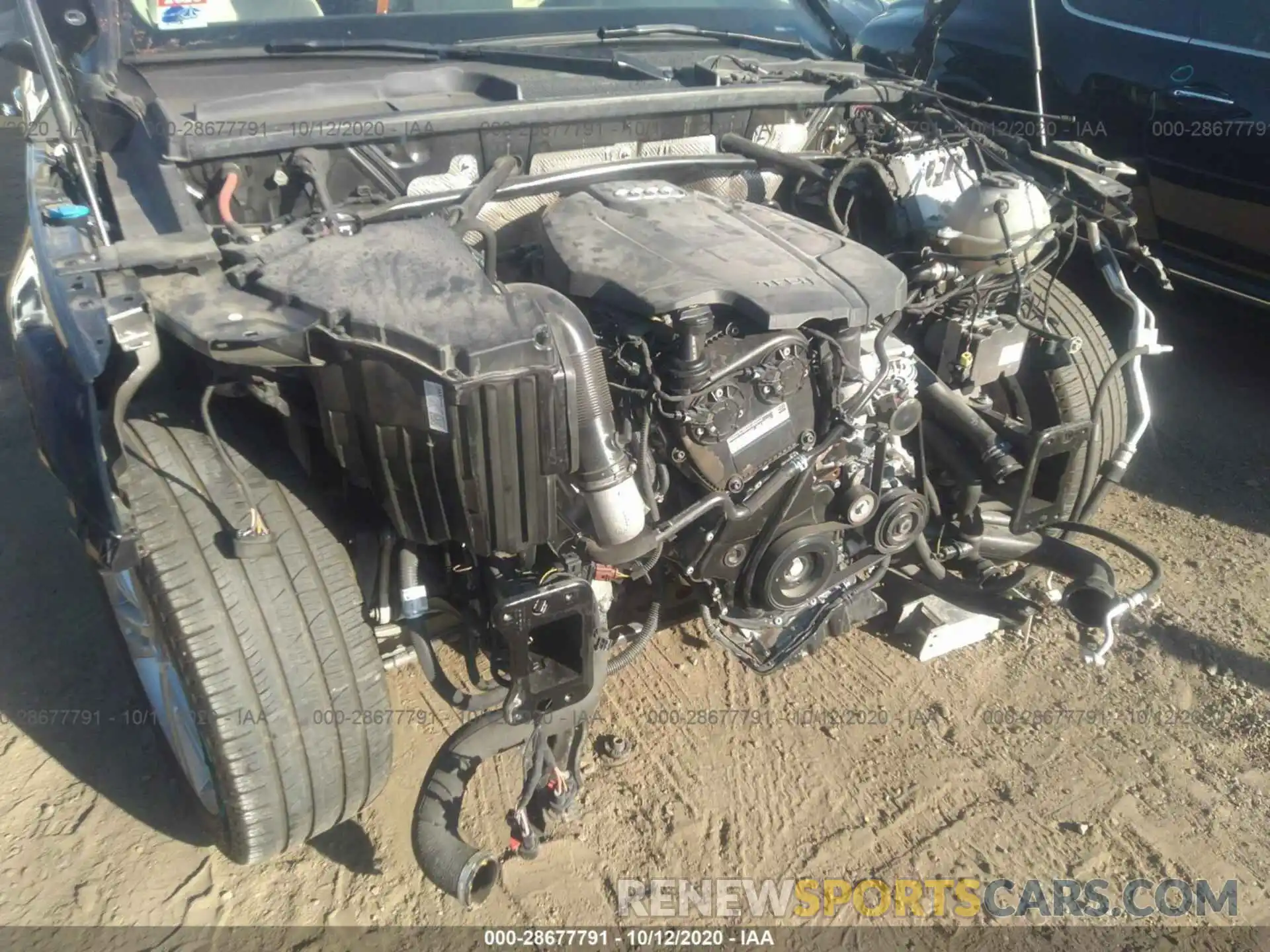 6 Фотография поврежденного автомобиля WA1BNAFY3K2044492 AUDI Q5 2019