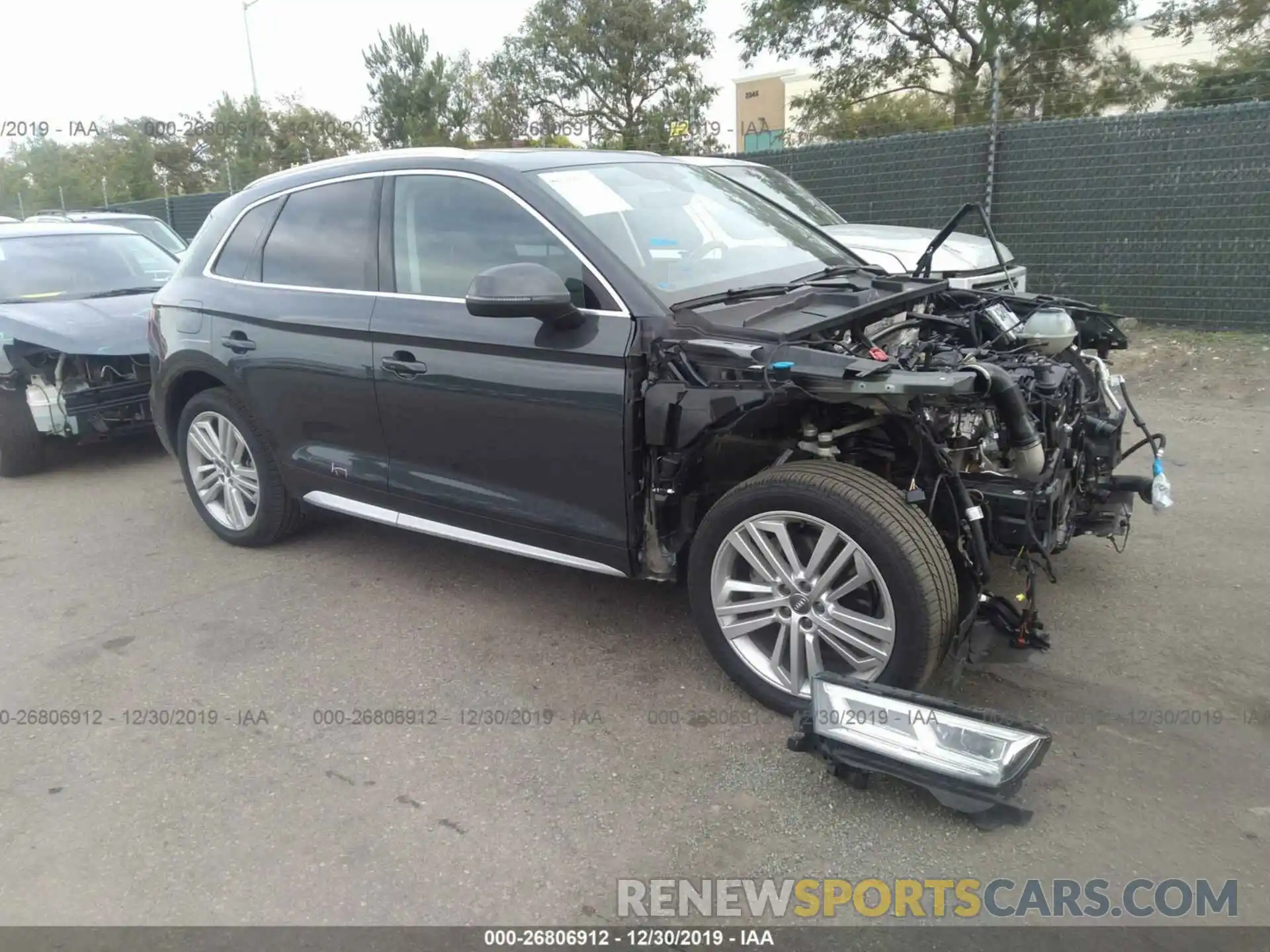 1 Фотография поврежденного автомобиля WA1BNAFY3K2050874 AUDI Q5 2019