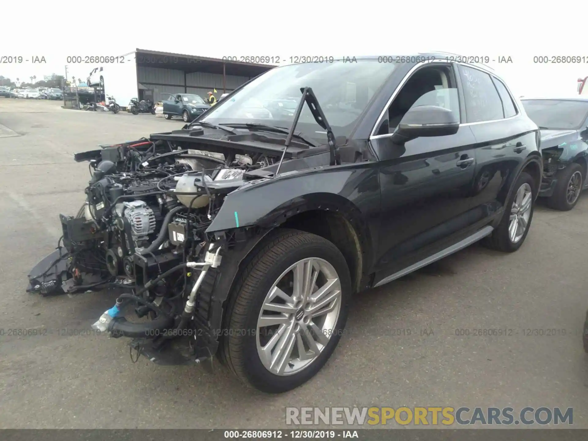 2 Фотография поврежденного автомобиля WA1BNAFY3K2050874 AUDI Q5 2019