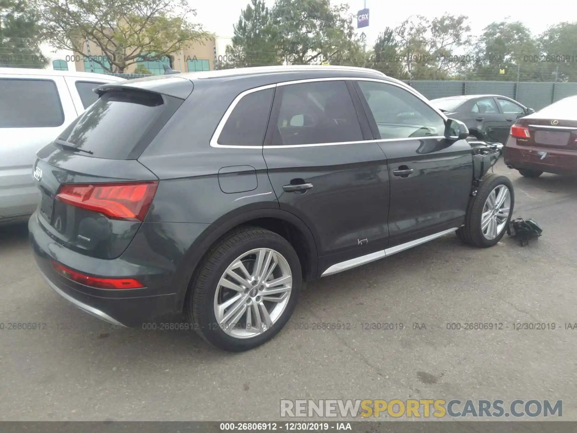 4 Фотография поврежденного автомобиля WA1BNAFY3K2050874 AUDI Q5 2019