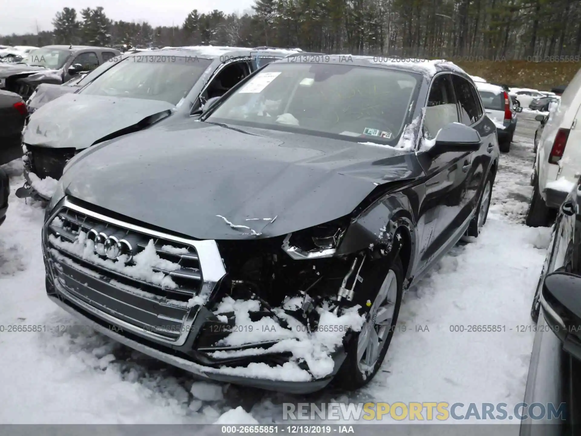 2 Photograph of a damaged car WA1BNAFY3K2064158 AUDI Q5 2019