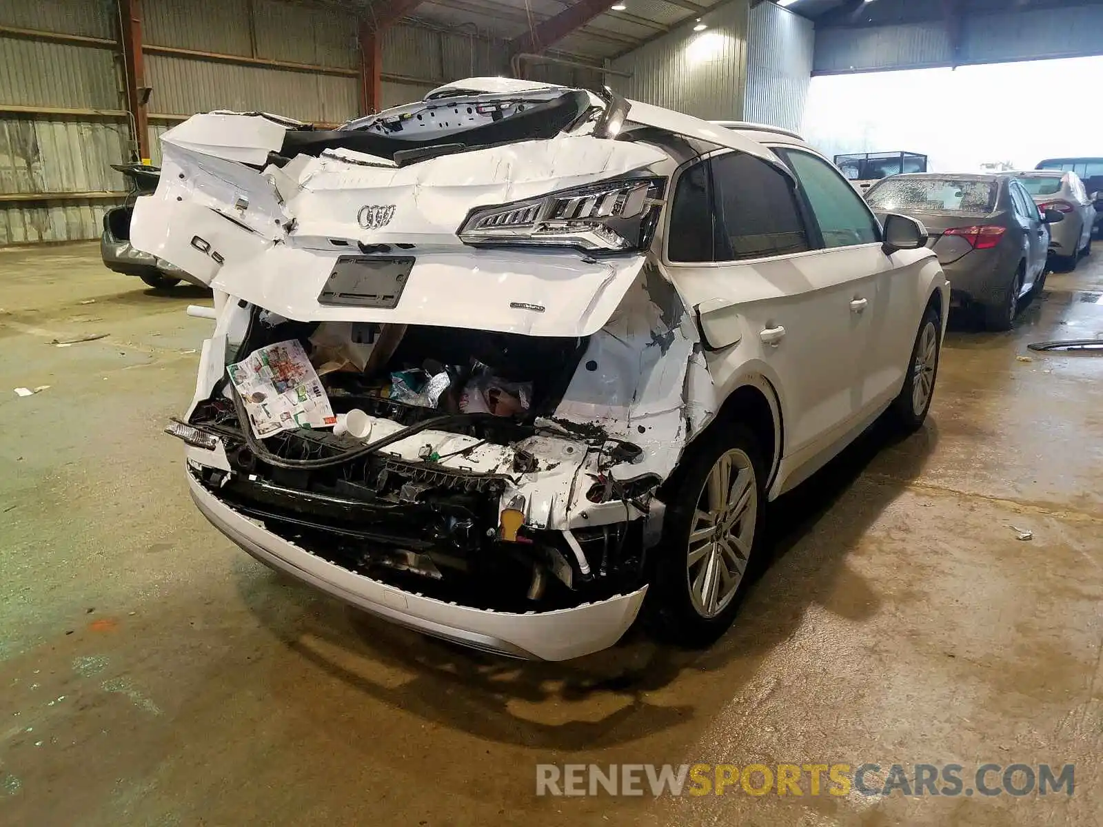 4 Фотография поврежденного автомобиля WA1BNAFY3K2065214 AUDI Q5 2019