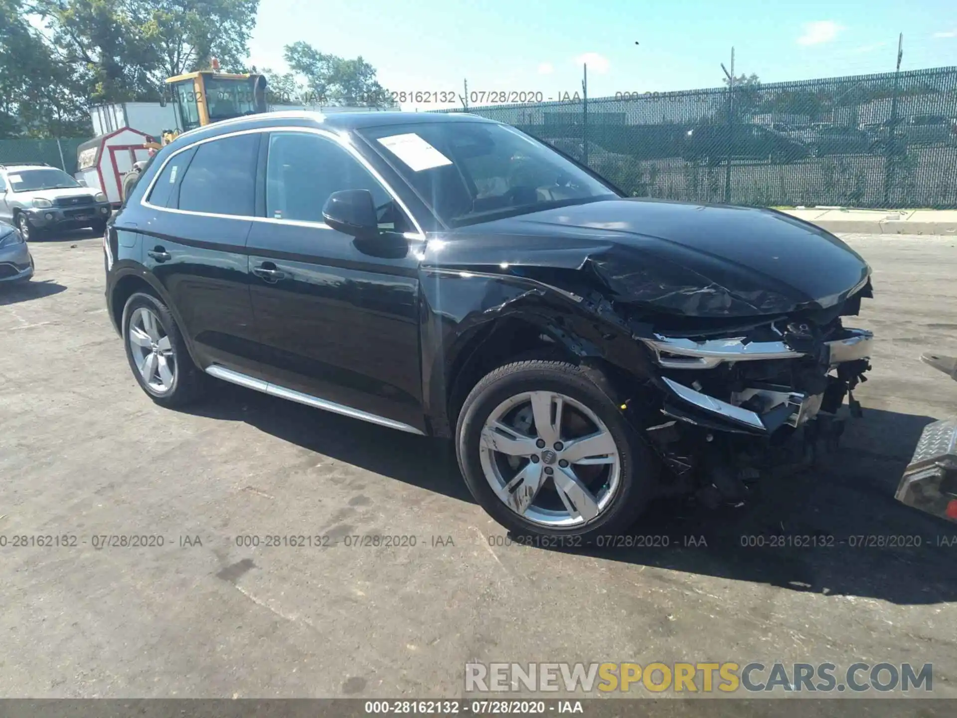 1 Фотография поврежденного автомобиля WA1BNAFY3K2068971 AUDI Q5 2019