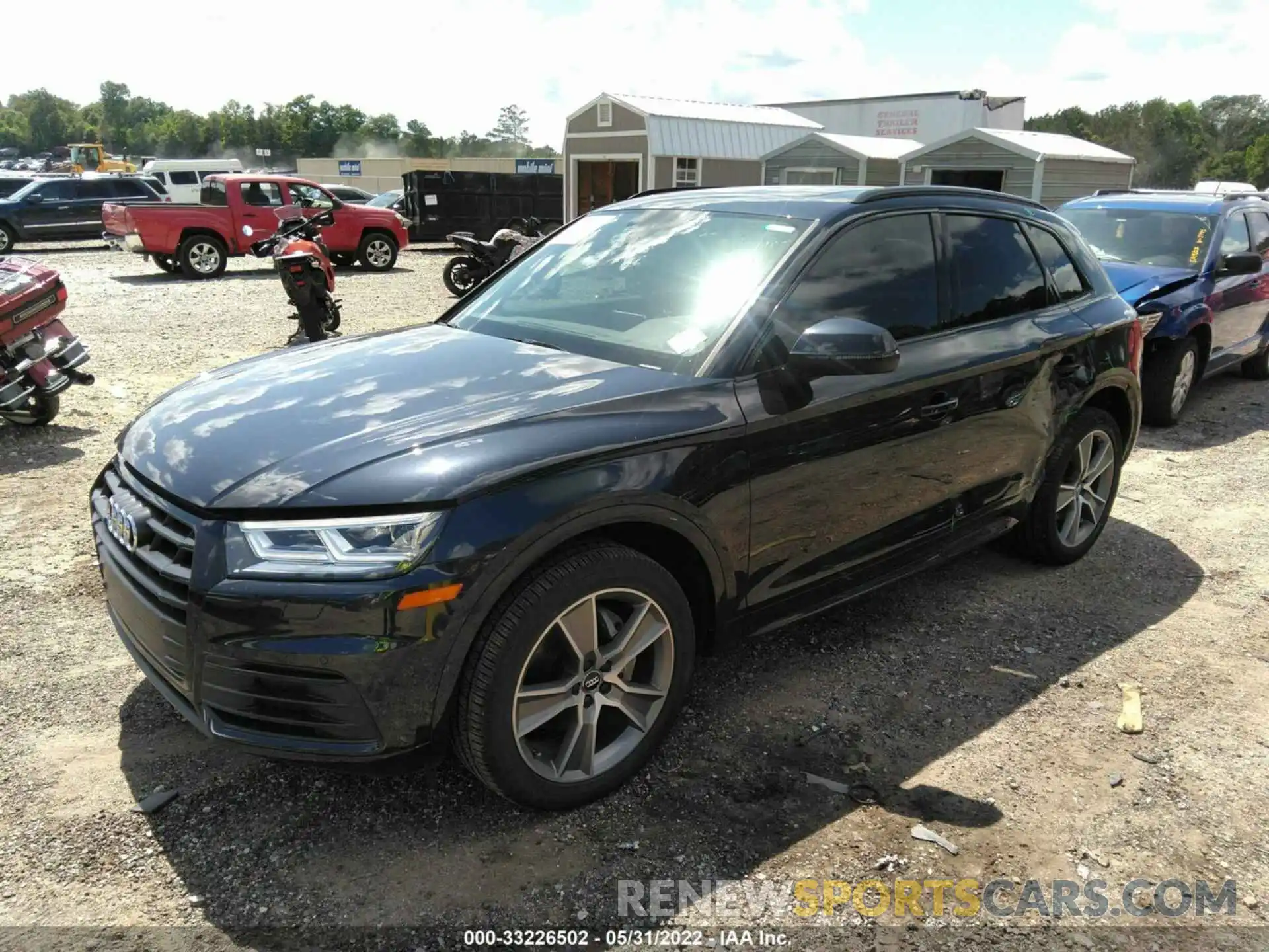 2 Фотография поврежденного автомобиля WA1BNAFY3K2071546 AUDI Q5 2019