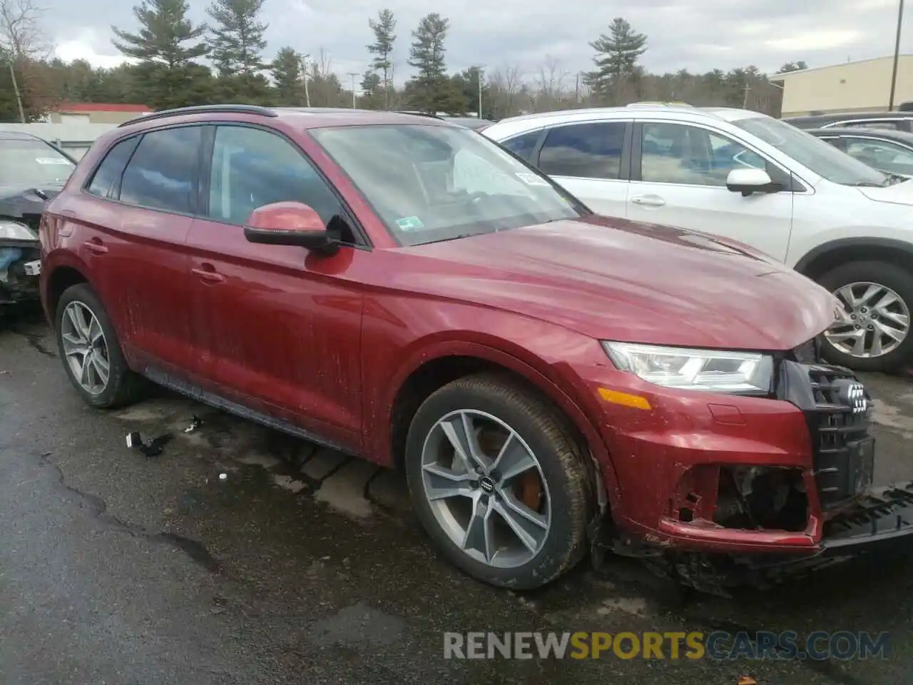 1 Photograph of a damaged car WA1BNAFY3K2072048 AUDI Q5 2019