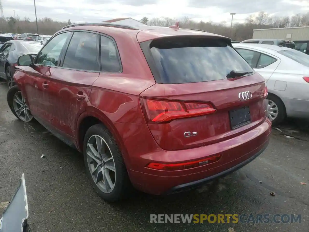 3 Фотография поврежденного автомобиля WA1BNAFY3K2072048 AUDI Q5 2019