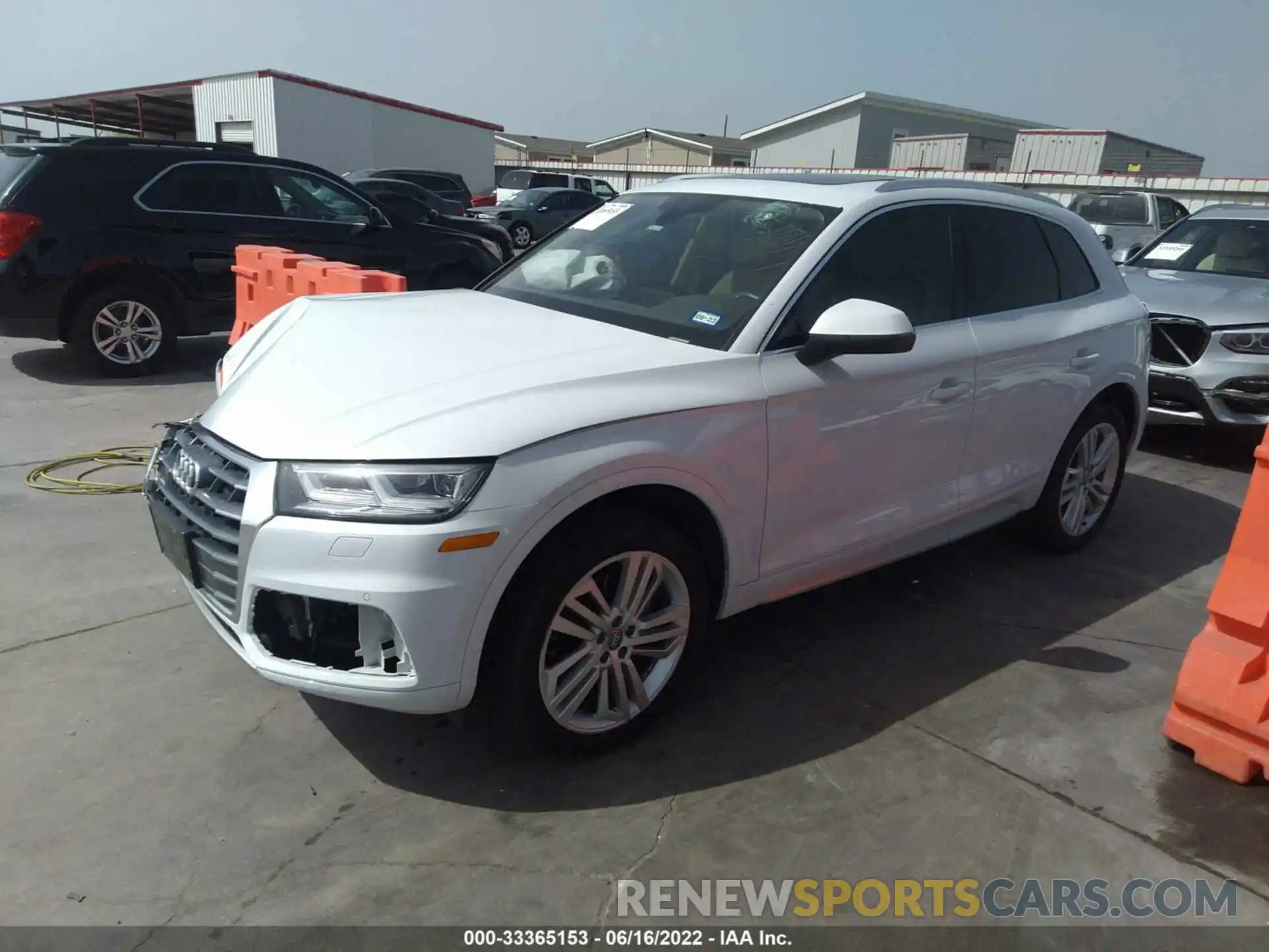 2 Photograph of a damaged car WA1BNAFY3K2075371 AUDI Q5 2019