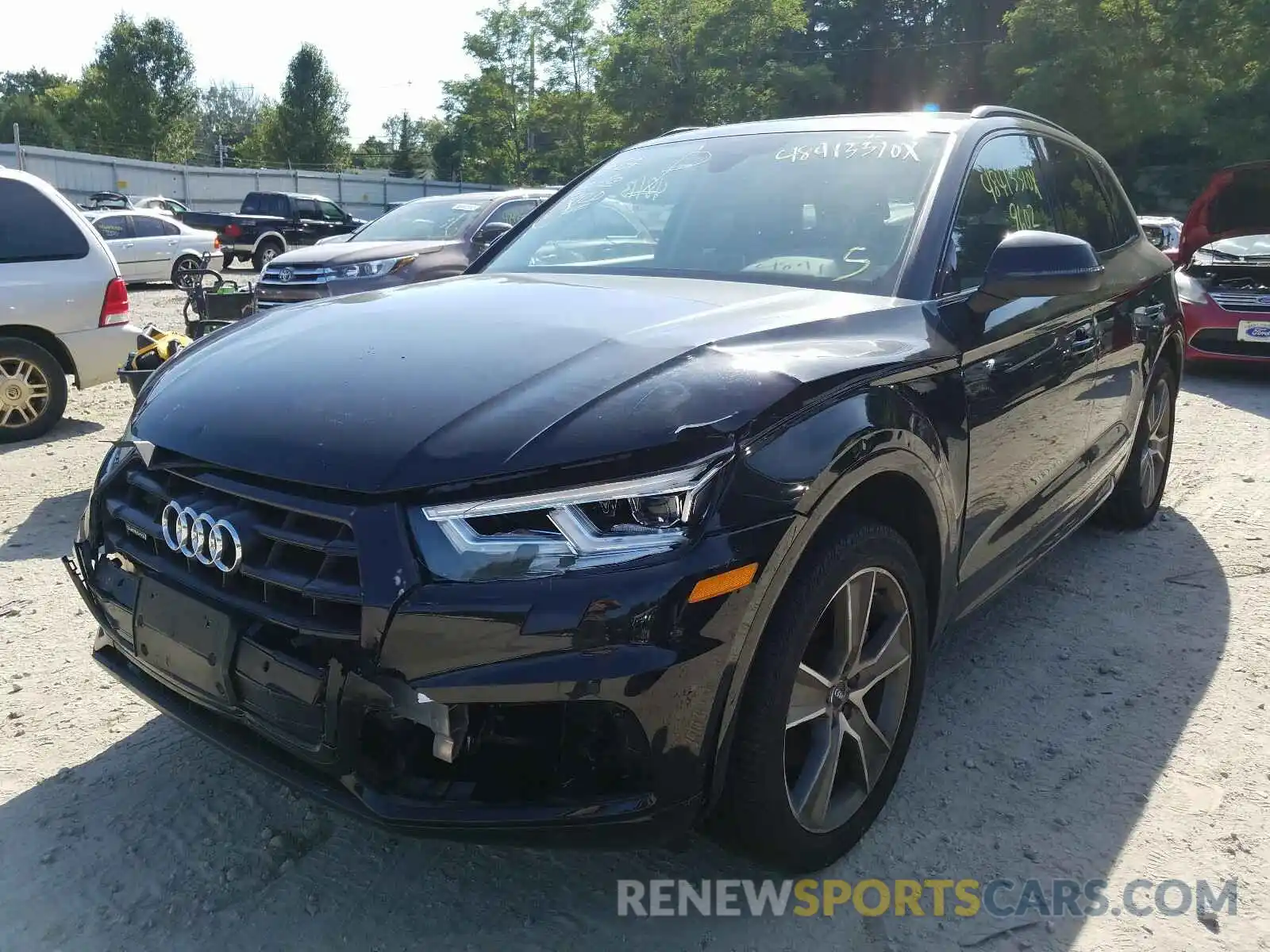 2 Photograph of a damaged car WA1BNAFY3K2075757 AUDI Q5 2019