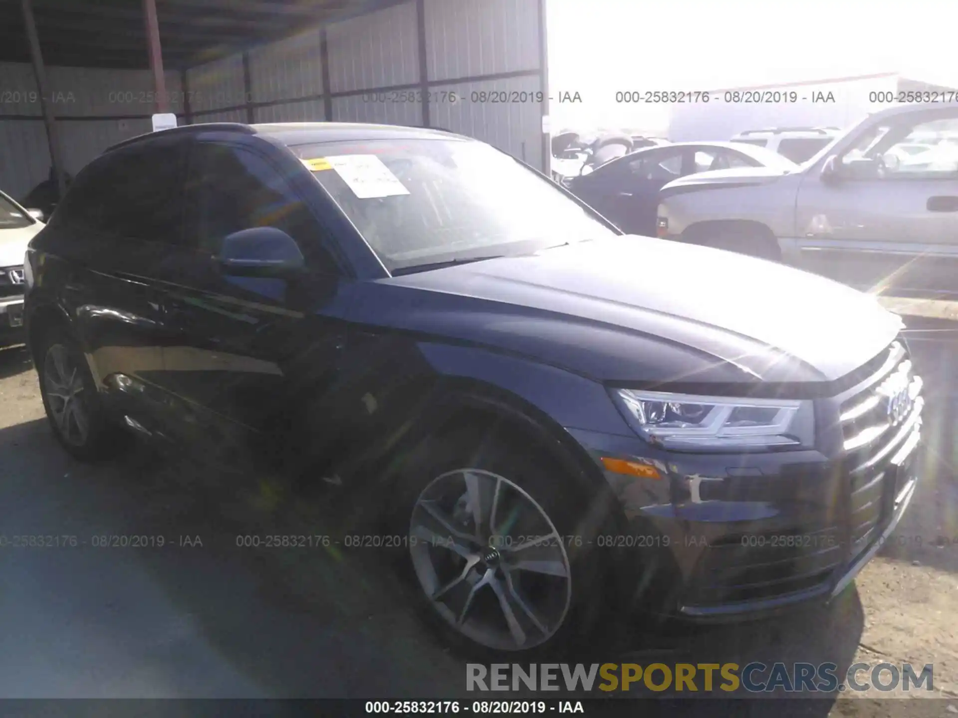 1 Фотография поврежденного автомобиля WA1BNAFY3K2086077 AUDI Q5 2019