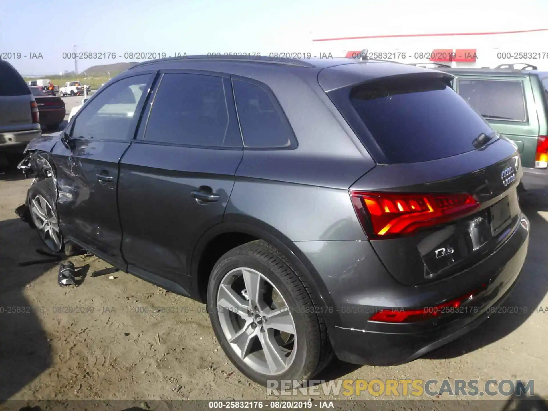 3 Фотография поврежденного автомобиля WA1BNAFY3K2086077 AUDI Q5 2019