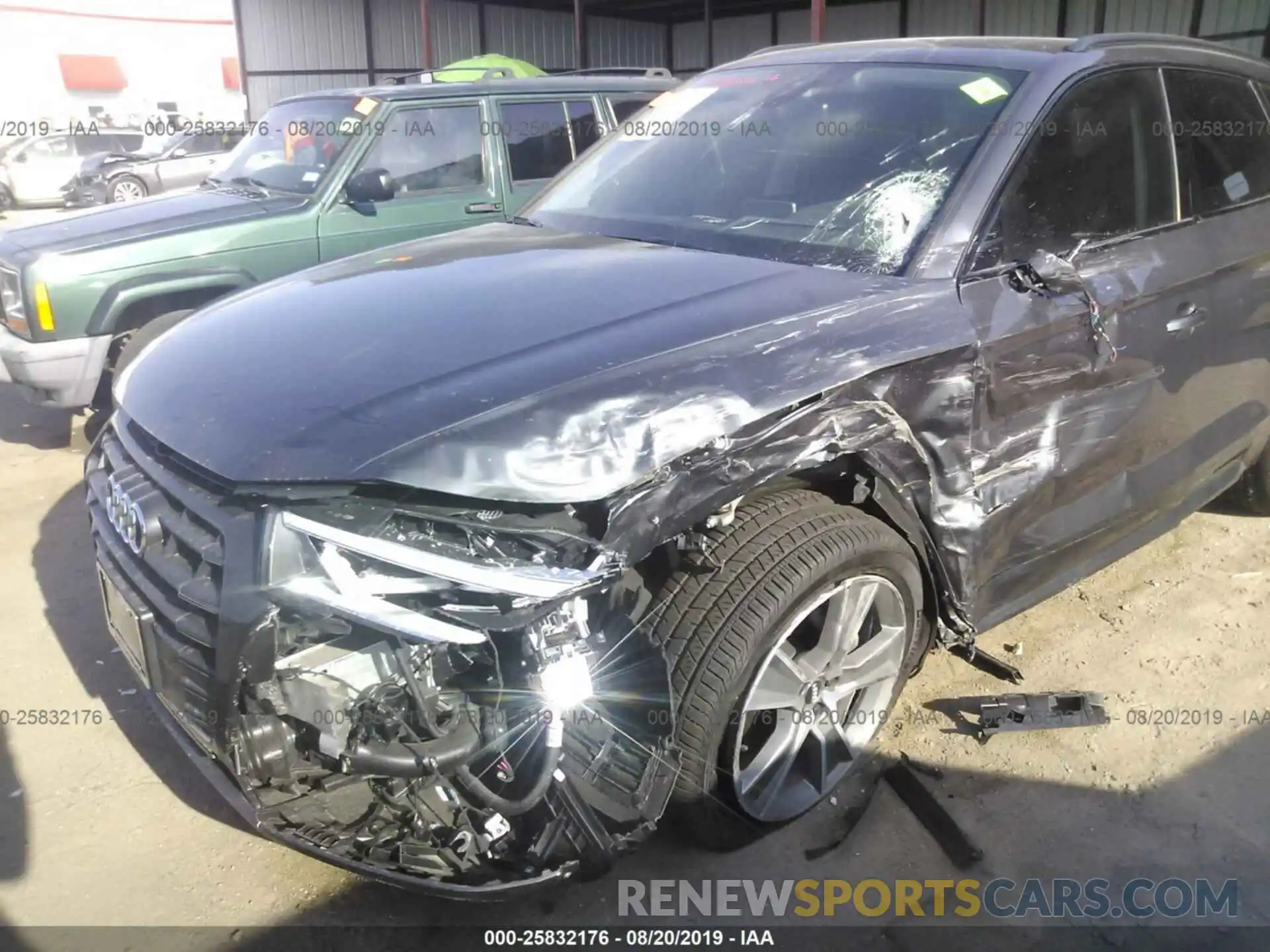 6 Фотография поврежденного автомобиля WA1BNAFY3K2086077 AUDI Q5 2019