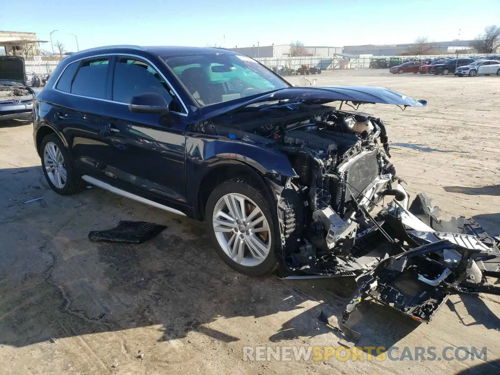 1 Photograph of a damaged car WA1BNAFY3K2086158 AUDI Q5 2019