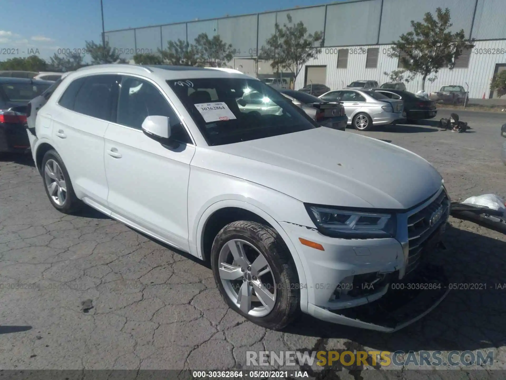 1 Photograph of a damaged car WA1BNAFY3K2094776 AUDI Q5 2019