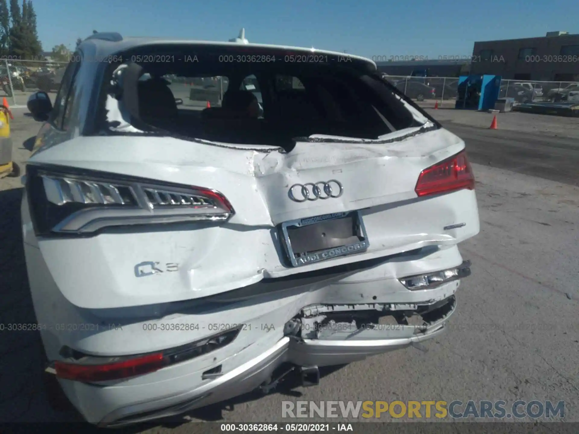 6 Фотография поврежденного автомобиля WA1BNAFY3K2094776 AUDI Q5 2019