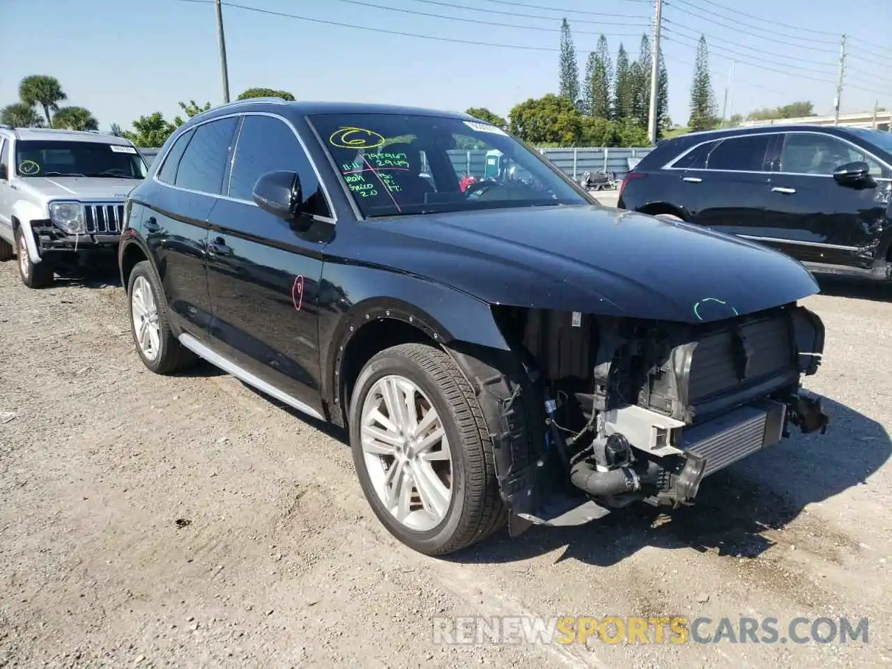 1 Photograph of a damaged car WA1BNAFY3K2098066 AUDI Q5 2019