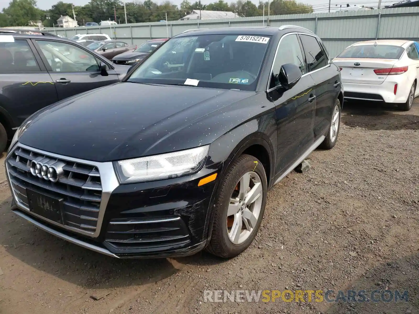 2 Фотография поврежденного автомобиля WA1BNAFY3K2098553 AUDI Q5 2019