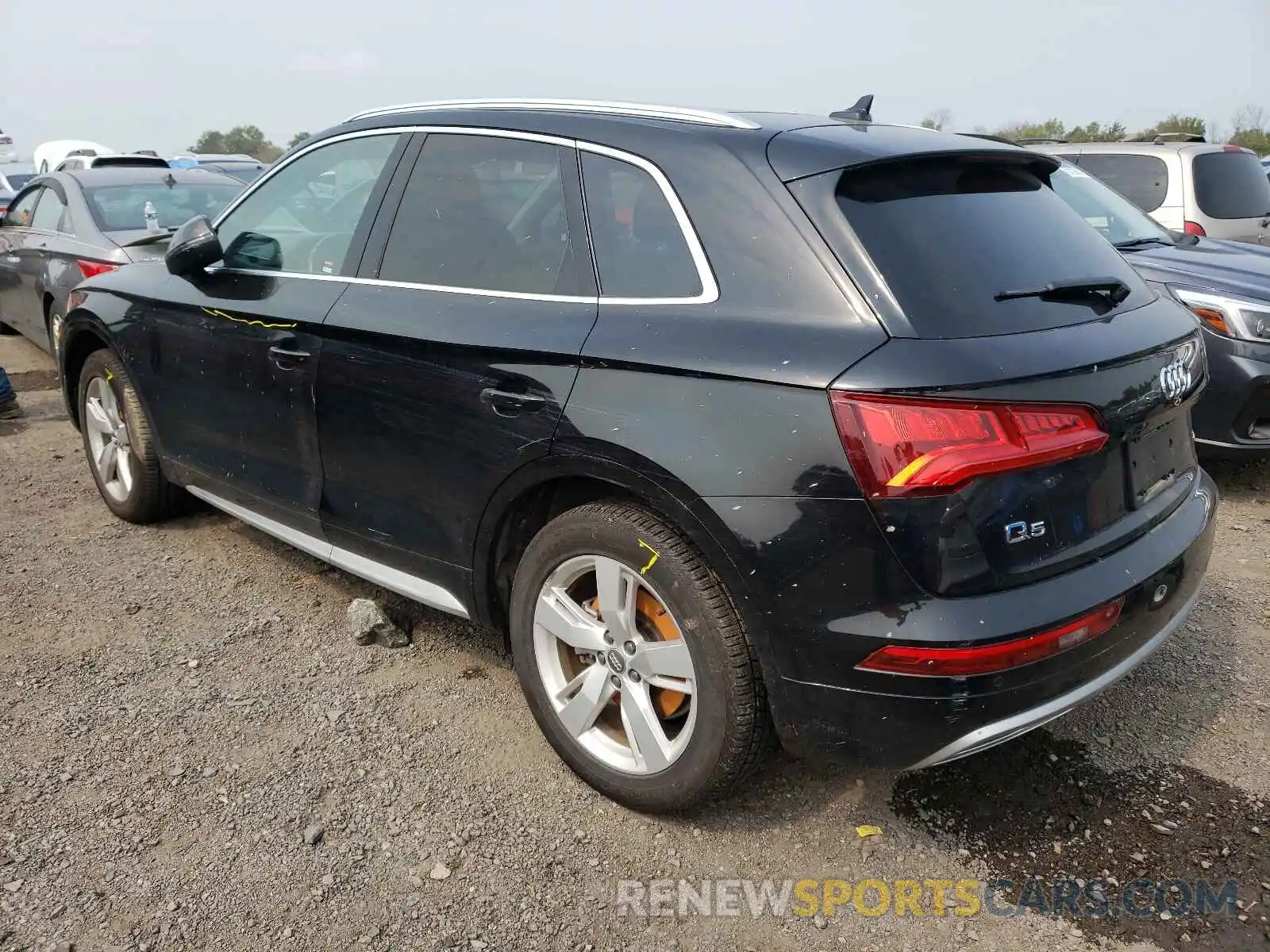 3 Фотография поврежденного автомобиля WA1BNAFY3K2098553 AUDI Q5 2019