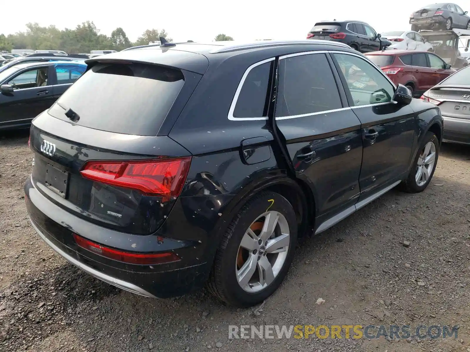 4 Фотография поврежденного автомобиля WA1BNAFY3K2098553 AUDI Q5 2019