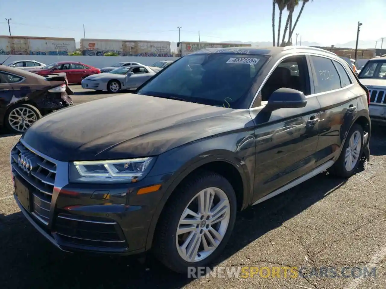 2 Photograph of a damaged car WA1BNAFY3K2102245 AUDI Q5 2019