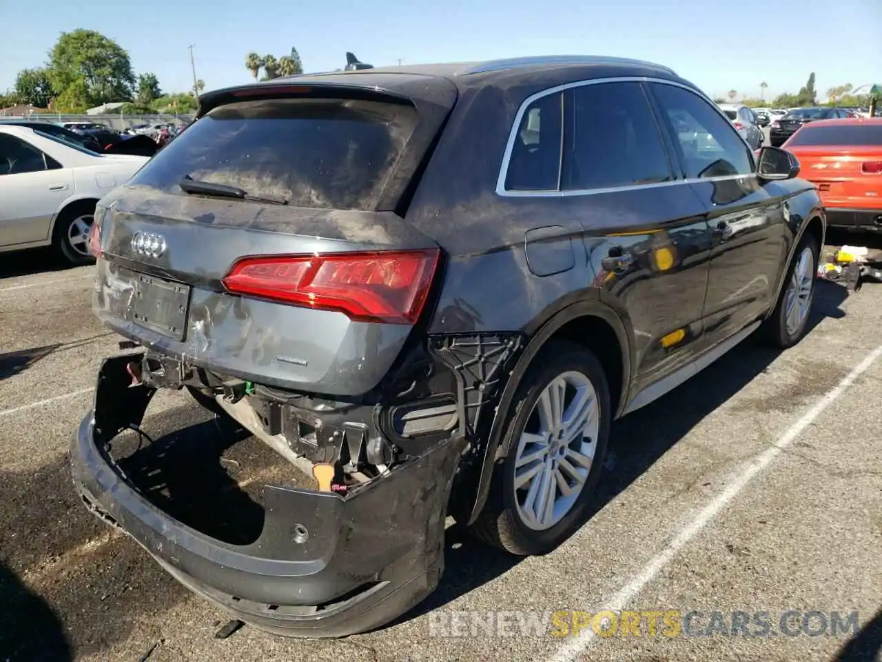 4 Photograph of a damaged car WA1BNAFY3K2102245 AUDI Q5 2019