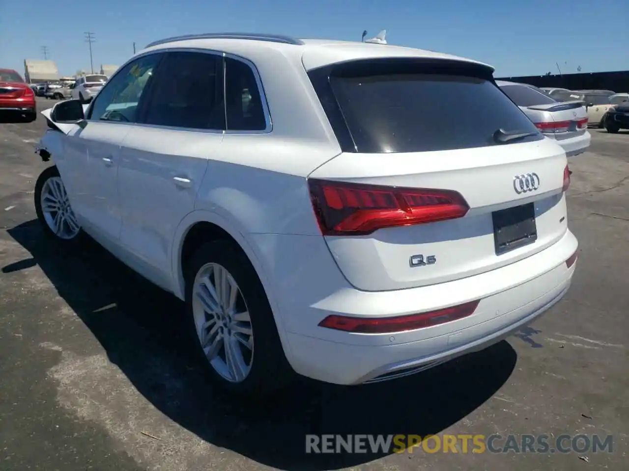 3 Фотография поврежденного автомобиля WA1BNAFY3K2102259 AUDI Q5 2019