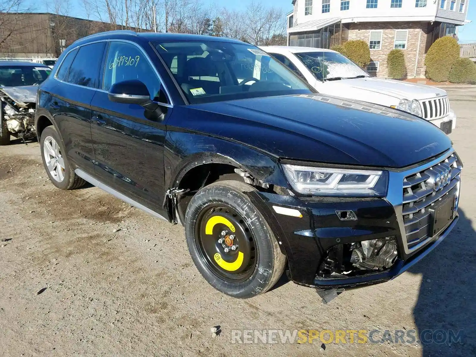 1 Фотография поврежденного автомобиля WA1BNAFY3K2109065 AUDI Q5 2019