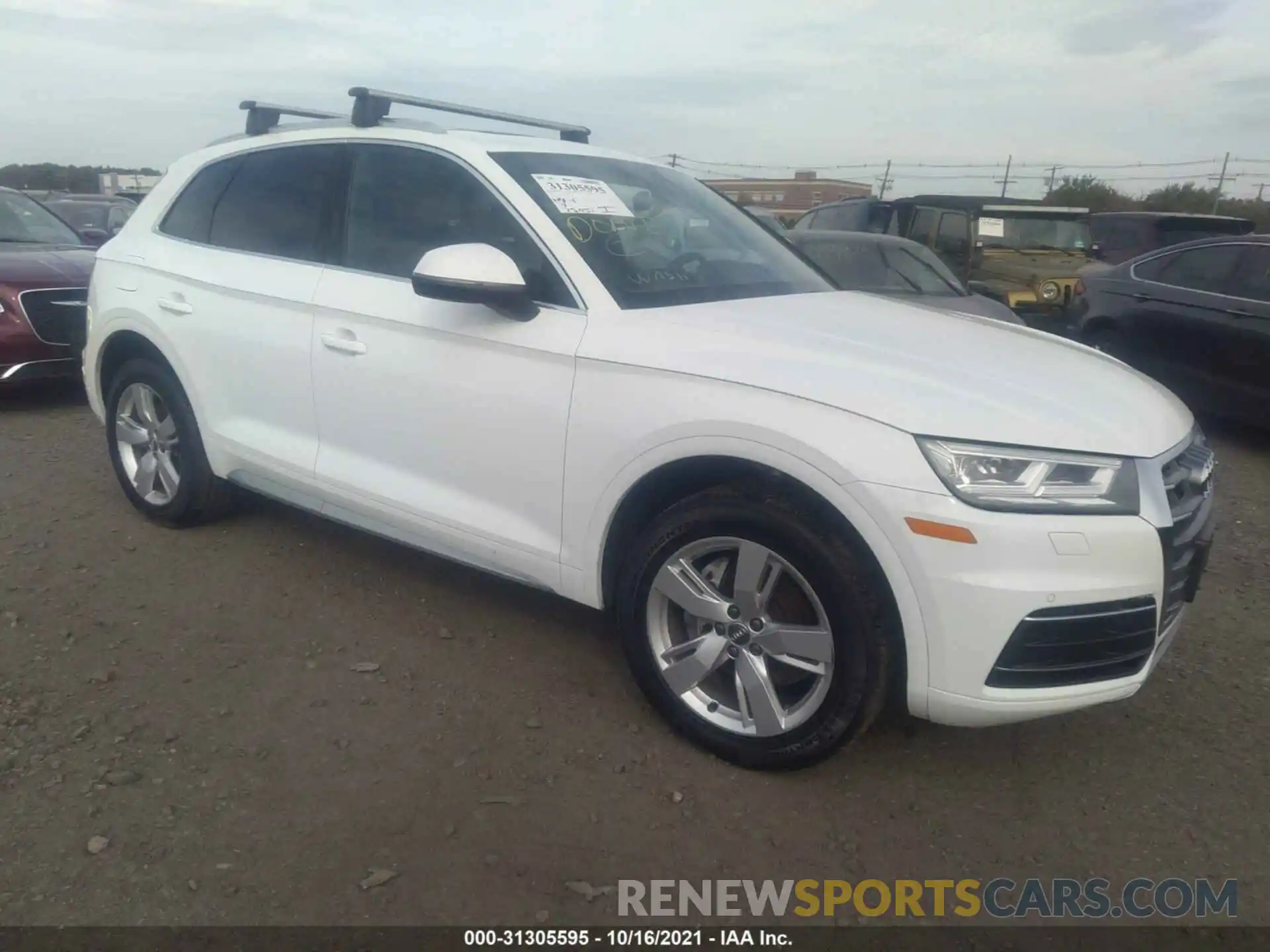 1 Фотография поврежденного автомобиля WA1BNAFY3K2114735 AUDI Q5 2019