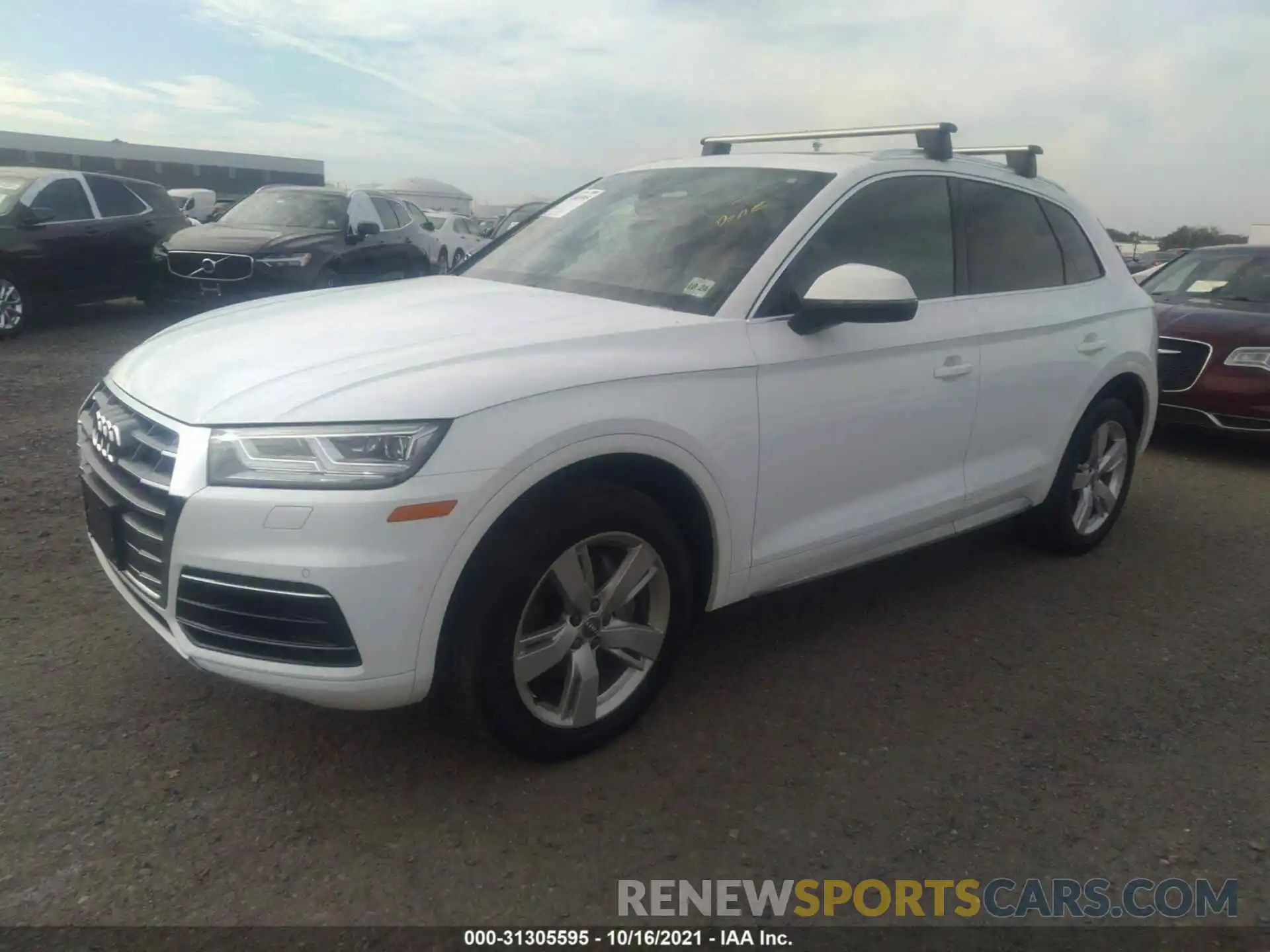 2 Фотография поврежденного автомобиля WA1BNAFY3K2114735 AUDI Q5 2019