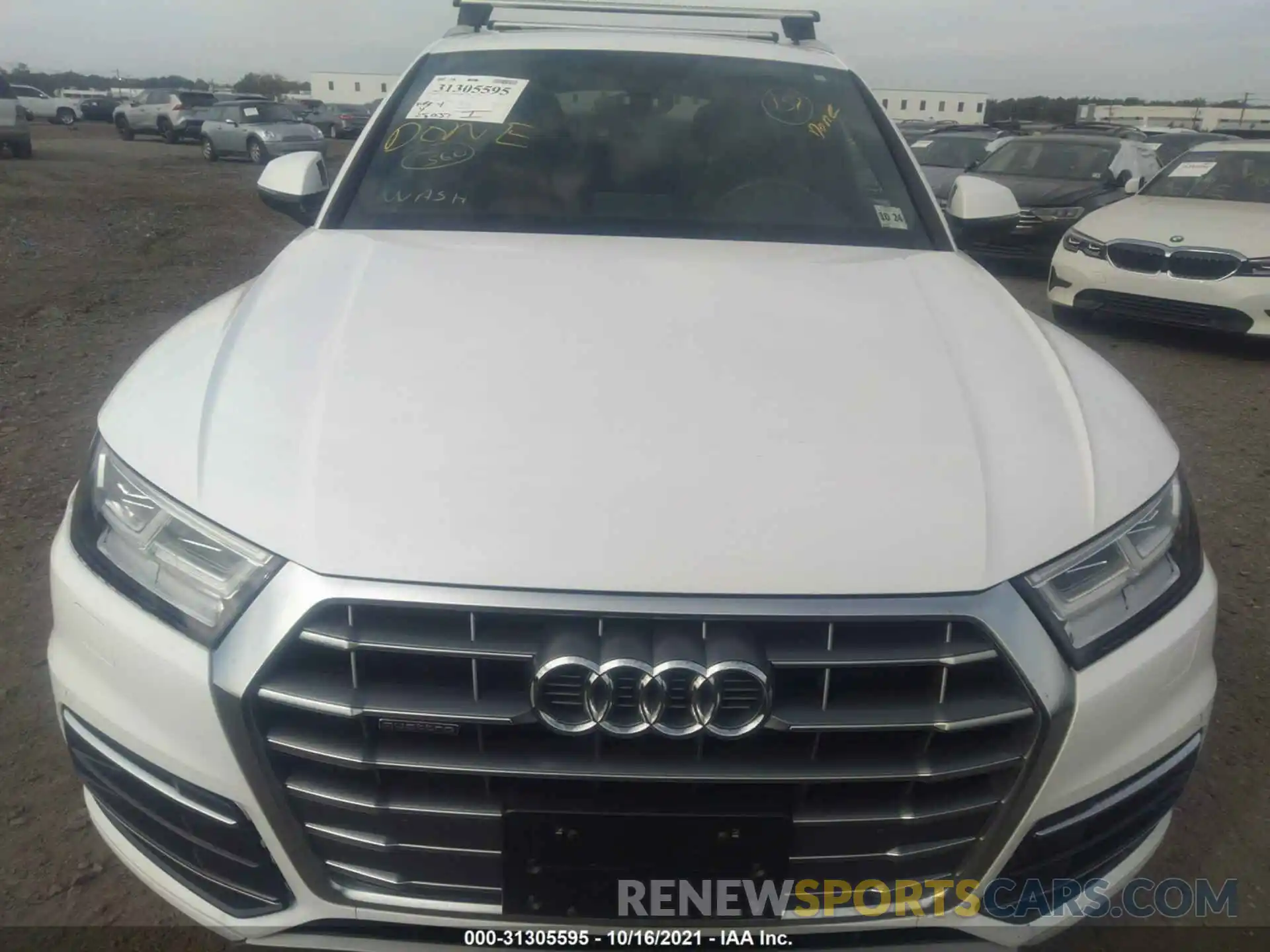 6 Photograph of a damaged car WA1BNAFY3K2114735 AUDI Q5 2019